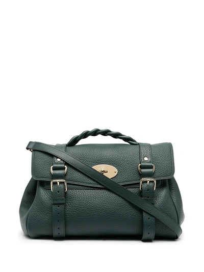 Mulberry Alexa Satchel Bag In Green