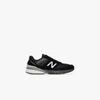 New Balance Men's Men's 990v5 Suede & Mesh Sneakers In Black