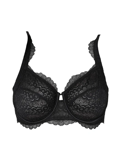 Simone Perele Eclat Black Lace Full-cup Bra