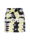 HUDSON WOMEN'S VIPER TIE-DYE MINI SKIRT,0400012203977