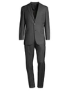 BRIONI ESSENTIAL WOOL SUIT,400012486675