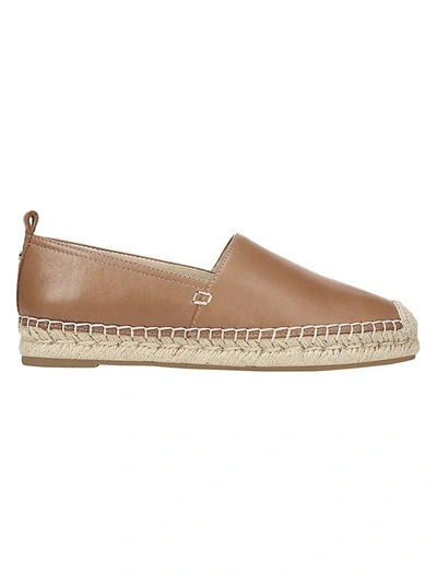 Sam Edelman Khloe Leather Slip-ons In Latte