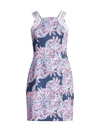 LILLY PULITZER WOMEN'S MAKAYLA PRINTED LACE DRESS,0400012683220