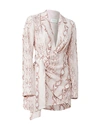 SIGNIFICANT OTHER WOMEN'S REFLECTION SNAKE PRINT BLAZER DRESS,0400012558905