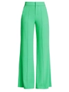 ALICE AND OLIVIA DYAN HIGH-WAIST WIDE-LEG TROUSERS,0400012551566