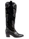 SOPHIA WEBSTER SHELBY BUTTERFLY KNEE-HIGH LEATHER COWBOY BOOTS,400012578726