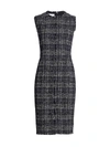 AKRIS PUNTO WOMEN'S TWEED SHEATH DRESS,0400012126400