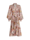 ANNA MASON STELLA FLORAL WRAP DRESS,400012675166