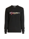 GIVENCHY MEN'S SIGNATURE WOOL SWEATER,0400012767784