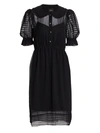 THE MARC JACOBS THE KAT SHORT-SLEEVE COLLARED DRESS,400012824990