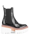 Stella Mccartney Emilie Lug-sole Chelsea Boots In Vintage Black