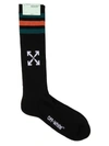 OFF-WHITE EXTRA-LONG LOGO SPORT SOCKS,400012864542