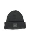 OFF-WHITE RIBBED WOOL BEANIE,400012864610