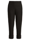 THOM BROWNE CLASSIC BACKSTRAP CROPPED TROUSERS,400012813278