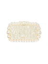 Cult Gaia Women's Eos Bauble Acrylic Box Clutch In Ivory