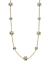 TEMPLE ST CLAIR 18K YELLOW GOLD, DIAMOND & BLUE MOONSTONE TRIO LONG NECKLACE,400095429879