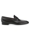 SAKS FIFTH AVENUE MEN'S COLLECTION LEATHER LOAFERS,400012635074
