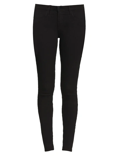 J Brand Women's Maria High-rise Skinny Jeans - Dark Sonnet - Size 24 (00) In Black