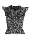 THE MARC JACOBS THE VICTORIAN V-NECK SLEEVELESS TOP,400012825125