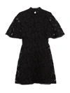 THE KOOPLES ROBE HIGHNECK LACE DRESS,0400012923640
