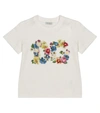 DOLCE & GABBANA 缀饰棉质针织T恤,P00525987