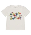 DOLCE & GABBANA 缀饰棉质针织T恤,P00525988
