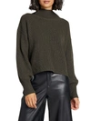 A.L.C HELENA RIBBED WOOL & CASHMERE-BLEND MOCKNECK jumper,400012930727