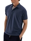 BRUNELLO CUCINELLI MEN'S TIPPING POLO,0400012625788