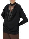 BRUNELLO CUCINELLI FRINGE CASHMERE & SILK SWEATER,400012983256