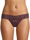HANKY PANKY SIGNATURE LACE LOW-RISE LACE THONG,400098872464