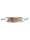 GENERATION LOVE LEOPARD PRINT SILK FACE MASK,400012988196