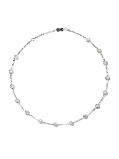 Ippolita Women's Lollipop Sterling Silver & Mother-of-pearl Station Collar Necklace