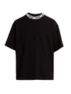 ACNE STUDIOS MEN'S ETERNAL LOGO-TRIMMED T-SHIRT,0400012700015