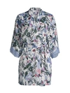 IN BLOOM MICHELLE FLORAL ROBE,400013023798