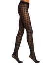 WOLFORD DYLAN HOUNDSTOOTH TIGHTS,400012926829