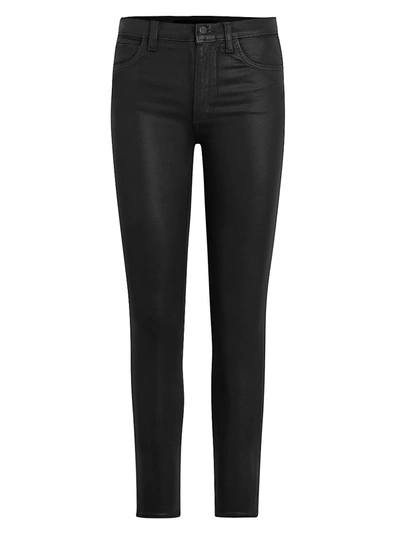 Joe's Jeans The Charlie High-rise Coated Ankle Skinny Jeans In Beloved