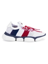 MONCLER THE BUBBLE MIX MEDIA CHUNKY SNEAKERS,400013082092