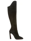 CHRISTIAN LOUBOUTIN WOMEN'S ELEONOR TALL SUEDE BOOTS,400012455860