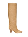 ISABEL MARANT WOMEN'S LEOUL SUEDE & LEATHER TALL BOOTS,0400013054734