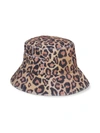 LACK OF COLOR WOMEN'S WAVE LEOPARD-PRINT BUCKET HAT,400012472122