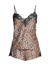 IN BLOOM 2-PIECE BABY IT'S YOU LEOPARD-PRINT CAMISOLE & SHORTS SET,400013041118