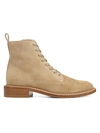 VINCE CABRIA SUEDE COMBAT BOOTS,400013113776