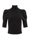 ALICE AND OLIVIA MCKAYLA TURTLENECK CROPPED TOP,400013068805