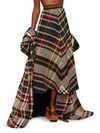 ROSIE ASSOULIN TARTAN A-LINE MIDI SKIRT,400013074147