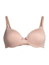 Chantelle Basic Invisible Memory Foam T-shirt Bra In Rose