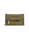 STELLA MCCARTNEY WOMEN'S MINI FALABELLA METALLIC CROSSBODY BAG,0400012788177