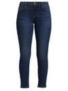 Frame Le Sylvie High Waist Slim Straight Leg Jeans In Dublin