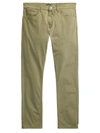 Polo Ralph Lauren Sullivan Cotton Stretch Slim Fit Pants In Army Olive
