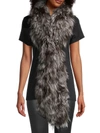 ADRIENNE LANDAU WOMEN'S FOX FUR BOA,0400012962445