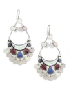 ISABEL MARANT MOVE YOUR BEADED EARRINGS,400013014563